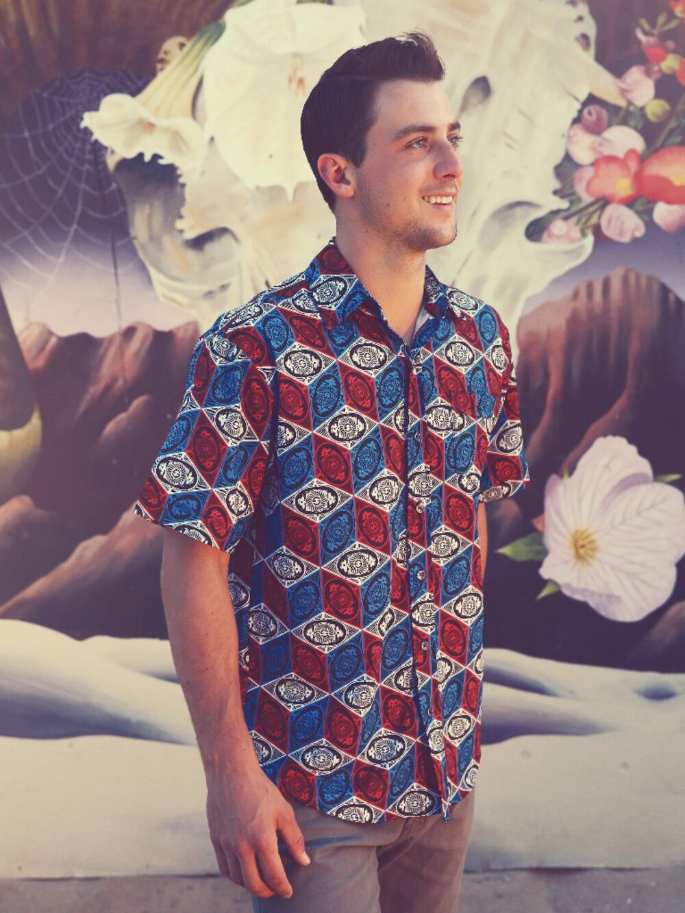 Americana Grateful Dead Dress Shirt
